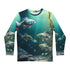 Men's School of Fish Relaxed Fit Rash Guard UPF 50+